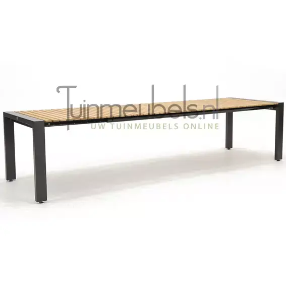 Tuintafel Rialto 329,5x100x75cm www.tuinmeubels.nl