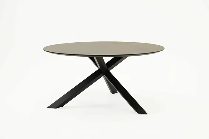 Tuintafel Rotonda 120 antraciet, Vita Tuinmeubelen, tuincentrumoutlet.com