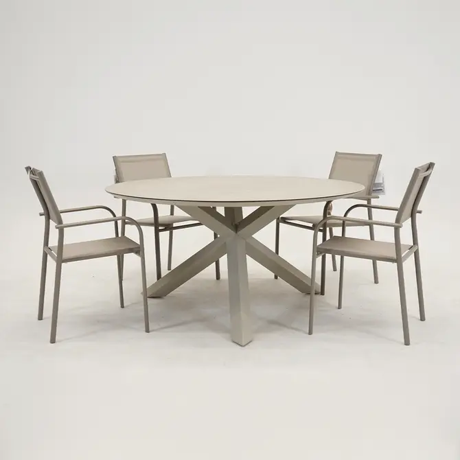 Tuintafel Rotonda 150 cm sfeer, Vita, tuincentrumoutlet.com