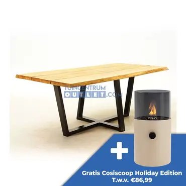 Tuintafel Spectral U-poot teak L200B100cm