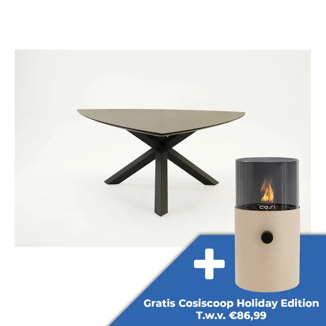 Tuintafel Triangel 170 cm kruispoot - afbeelding 1