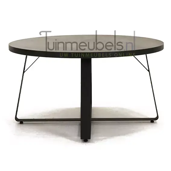 Tuintafel Vita Braga Ø140 cm - antraciet - afbeelding 2