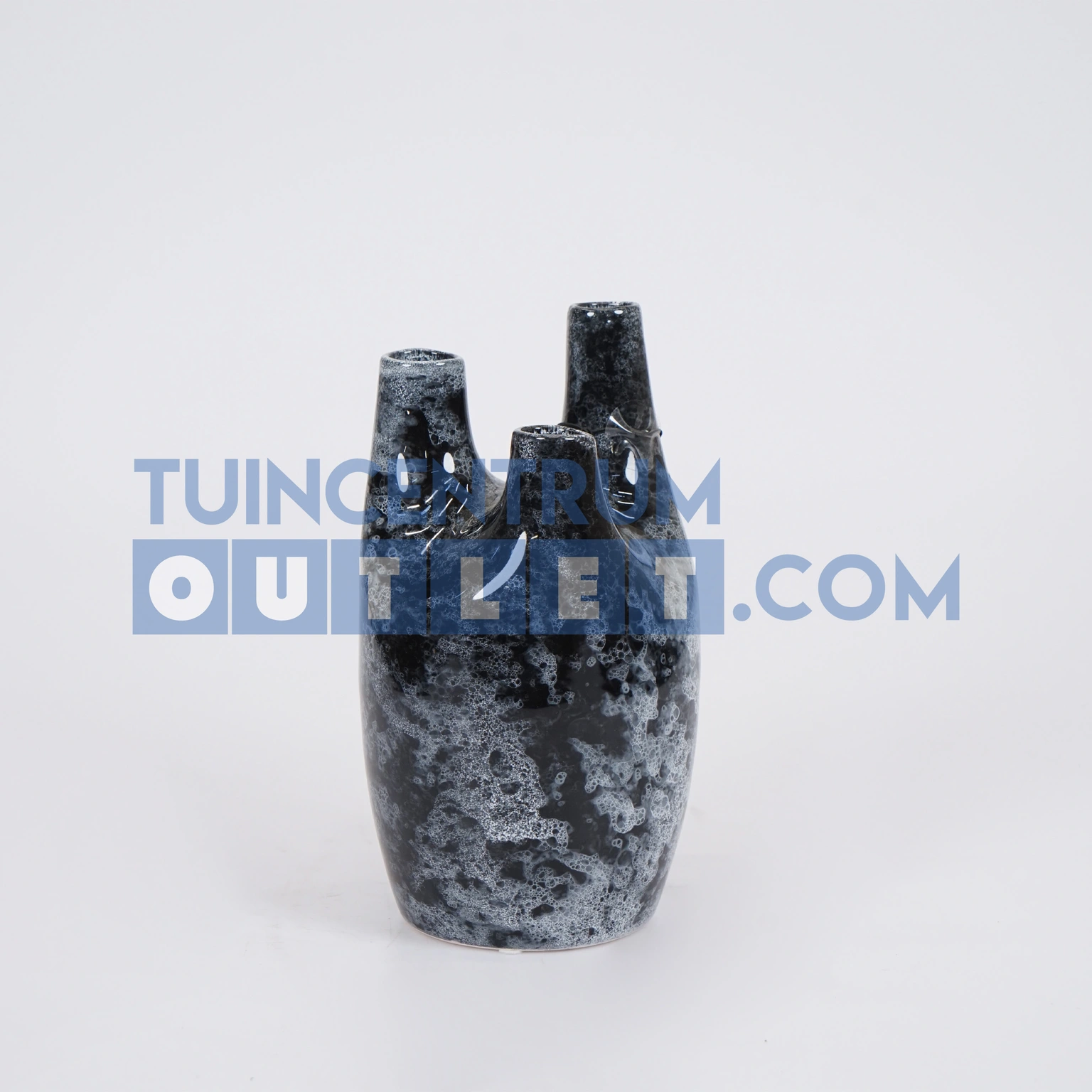 Tuitenvaas Luca D15H26 zwart/wit
