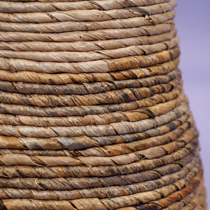 Vaas abaca d38h40cm - afbeelding 2