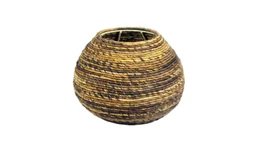 Vaas abaca d48h35cm, Van der Leeden, tuincentrumoutlet.com