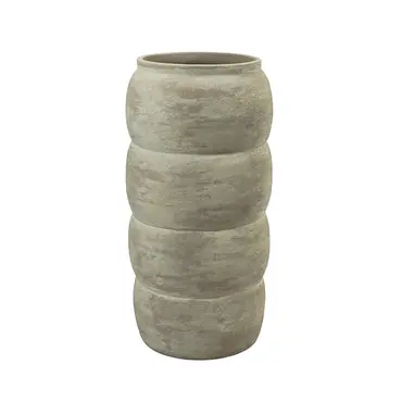 Vaas belley d19h30cm taupe, HS Potterie, tuincentrumoutlet.com