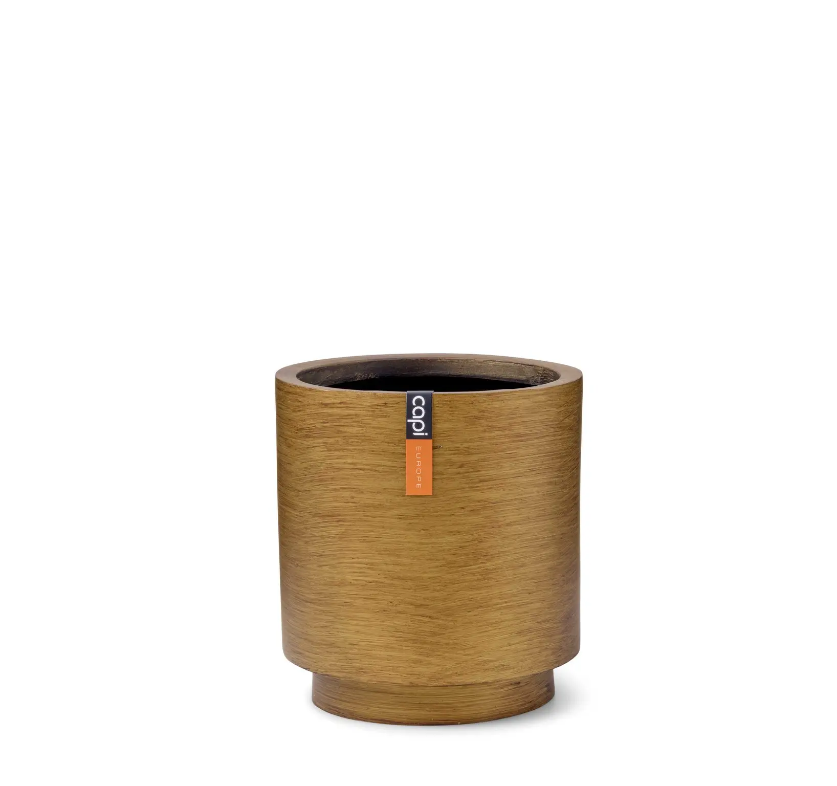 Vaas cilinder retro d8h9cm goud afbeelding