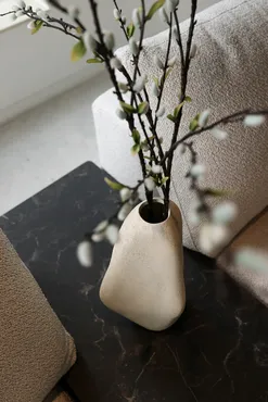 Vaas decosteen kemi sfeerbeeld, HS potterie, tuincentrumoutlet.com