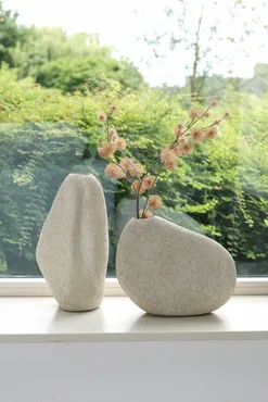 Vaas decosteen Kemi sfeer, HS Potterie, tuincentrumoutlet.com