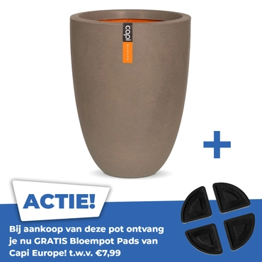 Vaas el laag smooth nl d34h46 taupe