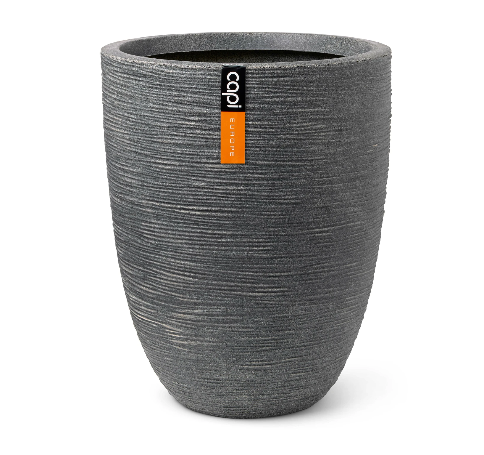 Vaas elegant laag Waste Rib NL 46x58 terrazzo grijs afbeelding