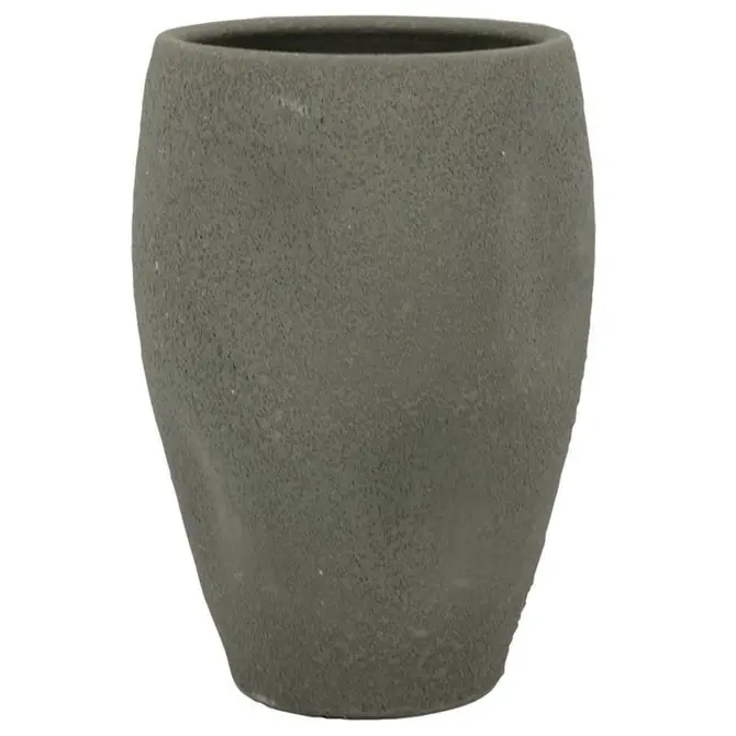 Vaas emily d22h40cm d.grjis, Floran, tuincentrumoutlet.com