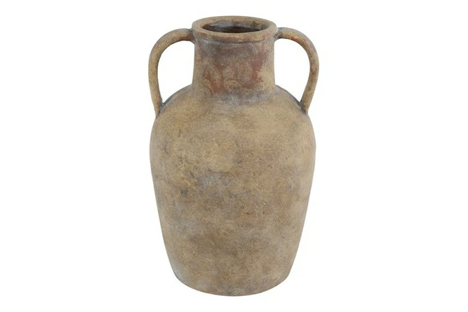 Vaas fatima 19x18x29cm bruin, Countryfield, tuincentrumoutlet.com