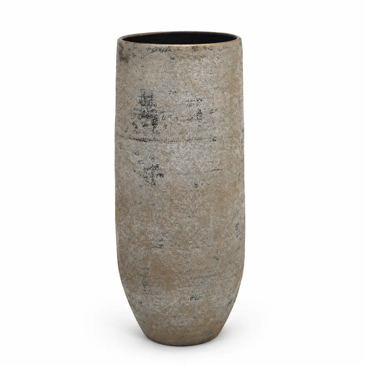 Vaas kyoto d38h90cm grijs
