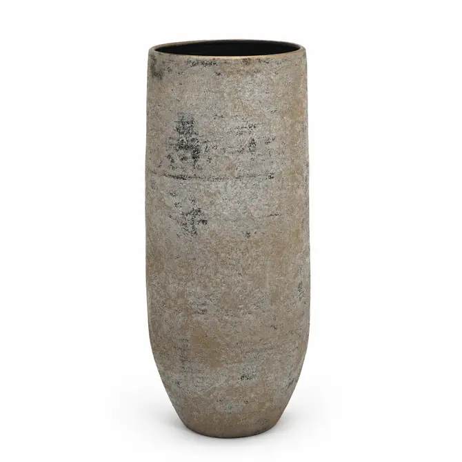 Vaas kyoto grijs, hspotterie, tuincentrumoutlet