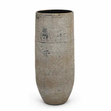 Vaas kyoto grijs, hspotterie, tuincentrumoutlet
