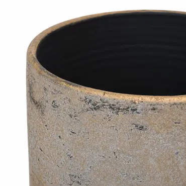 Vaas kyoto grijs detail, hspotterie, tuincentrumoutlet