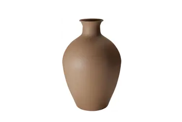VAAS METAAL BRUIN 46CM, Koopman, tuincentrumoutlet.com