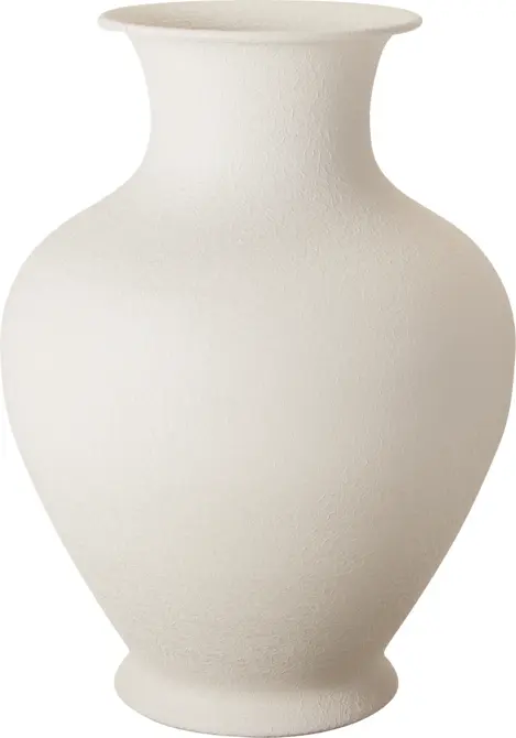 VAAS METAAL OFF WHITE 31CM, Koopman, Tuincentrumoutlet.com