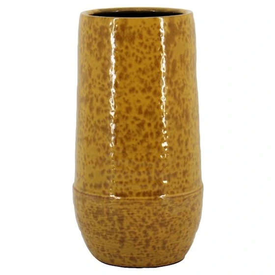 Vaas optim d20h45cm geel, Floran, tuincentrumoutlet.com