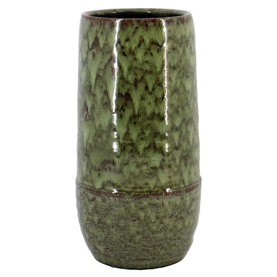 Vaas optim d20h45cm groen, Floran, tuincentrumoutlet.com