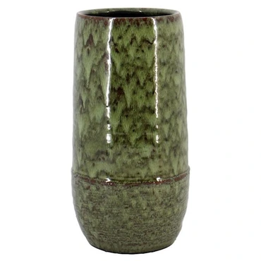 Vaas optim d20h45cm groen, Floran, tuincentrumoutlet.com