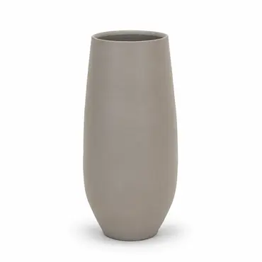 Vaas petra d33h70cm beige, HS Potterie, tuincentrumoutlet.com