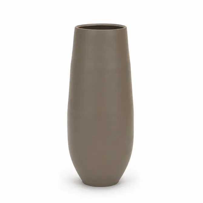 Vaas petra d38h90cm bruin, HS Potterie, tuincentrumoutlet.com