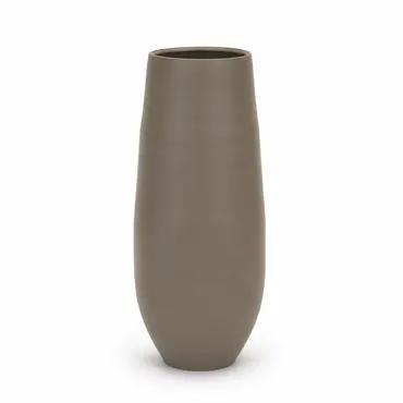 Vaas petra d38h90cm bruin, HS Potterie, tuincentrumoutlet.com