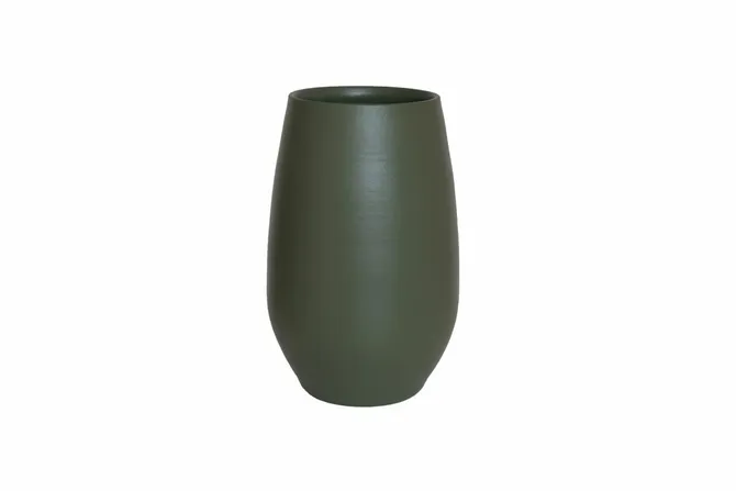 Vaas petra d38h90cm groen, HS Potterie, tuincentrumoutlet.com