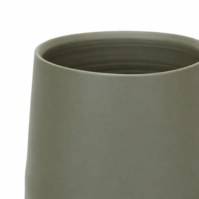 Vaas petra d38h90cm groen detail, HS Potterie, tuincentrumoutlet.com