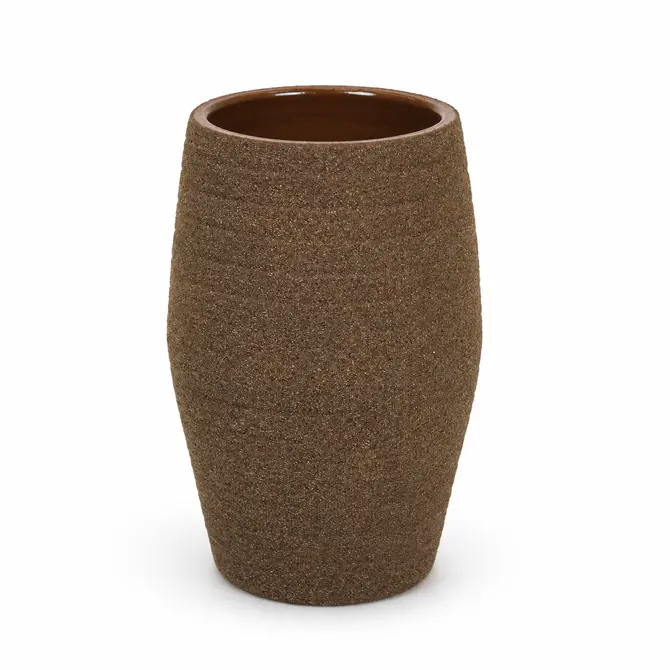 Vaas sion d19h30cm zand bruin, HS Potterie, tuincentrumoutlet.com