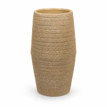 Vaas sion d22h40cm zand creme, HS Potterie, tuincentrumoutlet.com
