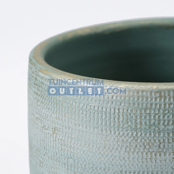 Vaas Tokio aqua - Ø19 h30 detail, HS Potterie,Tuincentrum Outlet