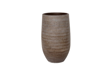 Vaas tokio d19h30cm bruin, HS Potterie, tuincentrumoutlet.com