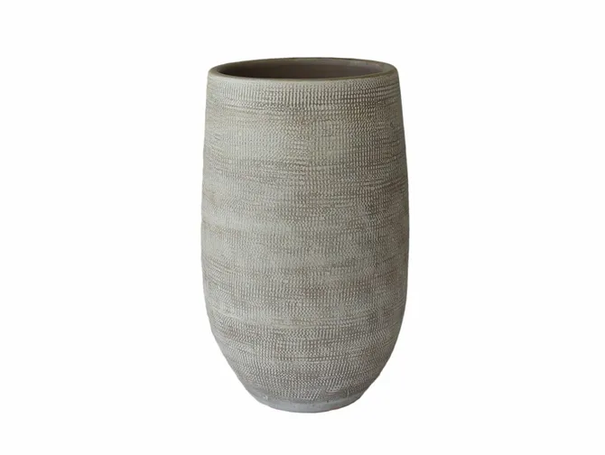Vaas tokio d19h30cm taupe, HS Potterie, tuincentrumoutlet.com