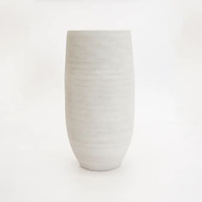 Vaas tokio d25h50cm creme, Floran, tuincentrumoutlet