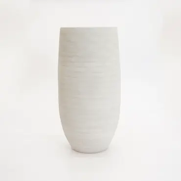 Vaas tokio d25h50cm creme, Floran, tuincentrumoutlet