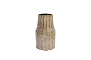 Vaas vigo d18h30cm bruin, HS Potterie, tuincentrumoutlet.com