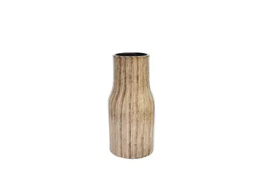 Vaas vigo d19h40cm bruin, HS Potterie, tuincentrumoutlet.com