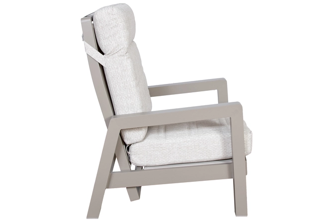 Valerie Loungeset stoel zijkant, SenS-Line, tuincentrumoutlet.com