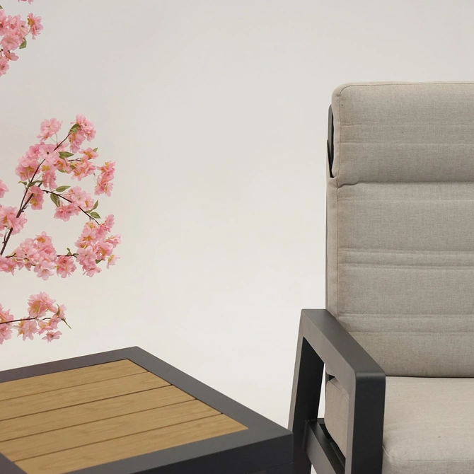 VALERIO Relax Set - Sfeerbeeld Stoel en Tafel, SenS-Line, Tuincentrum Outlet