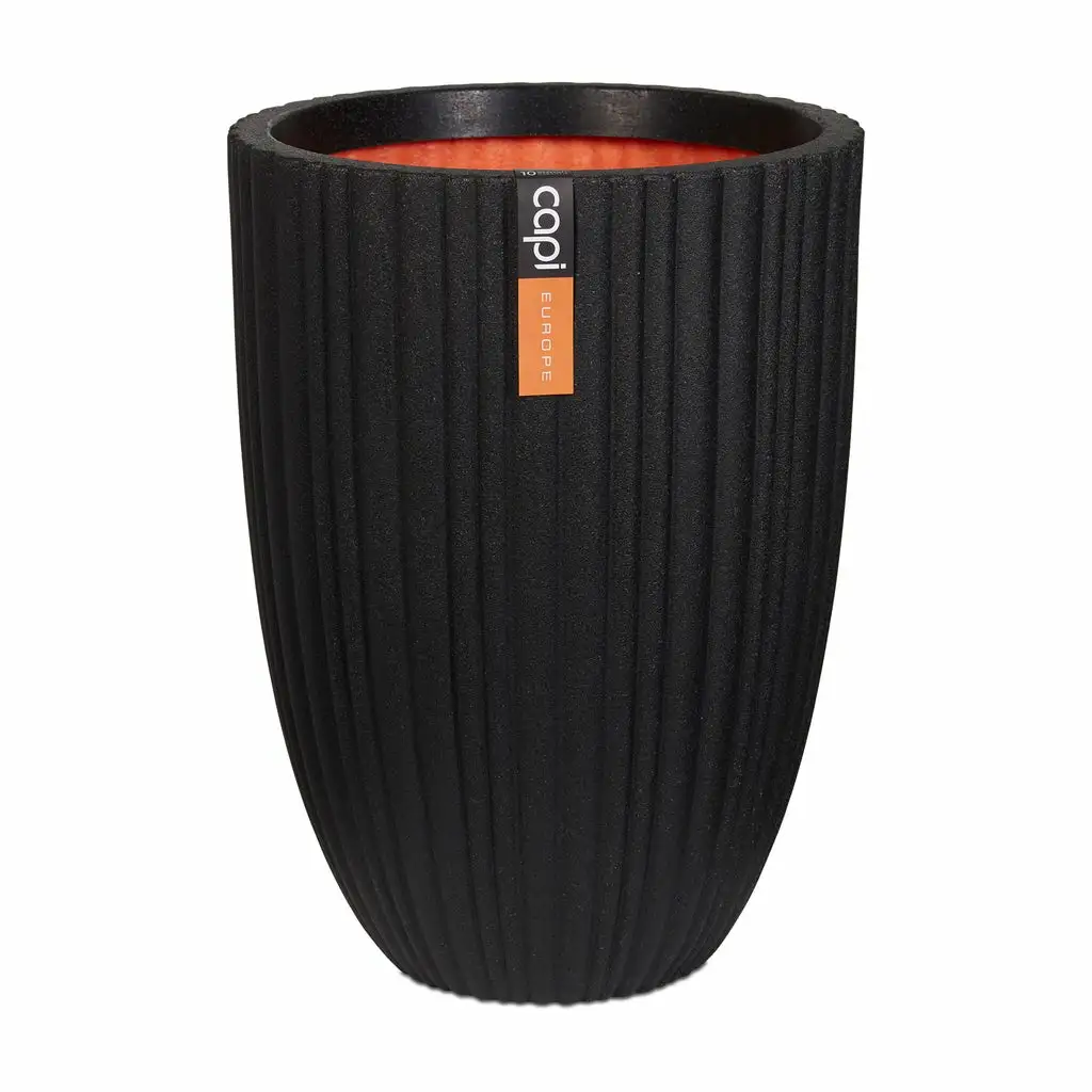 Vase elegant low Tube NL 34x46 black afbeelding