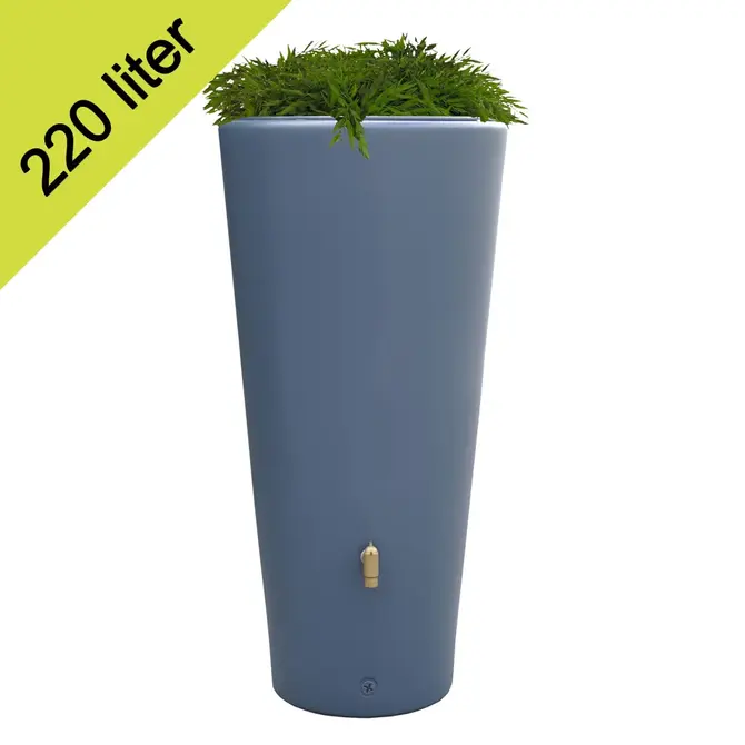 VASO 2in1 220 ltr antraciet K, Meuwissen Agro, tuincentrumoutlet