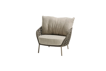 Vera living chair mocca with 2 cushions, vera, tuincentrumoutlet.com