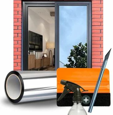 VERBO WINDOW PRIVACY FILM SILVER 60X200CM, Verbo, tuincentrumoutlet.com