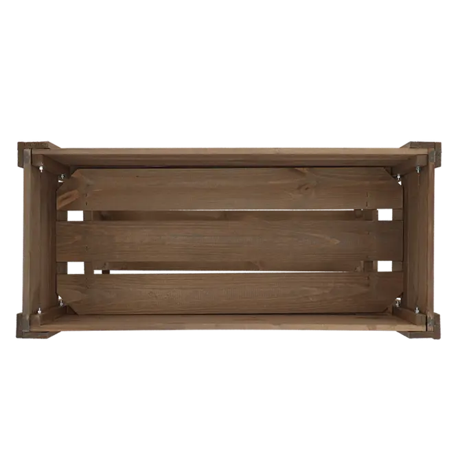 Verhoogd kweekbk voet bruin l80b38h78 binnenkant, Esschert Design, tuincentrumoutlet