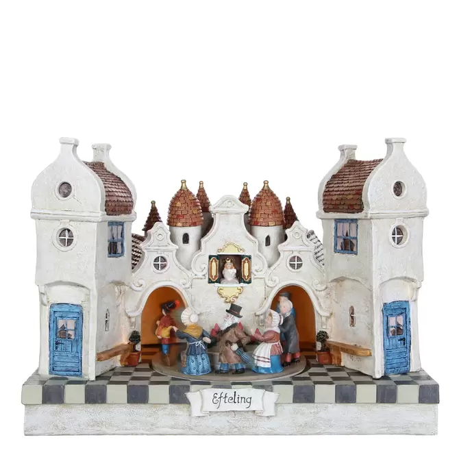 Verlichte straat zwaan l31b19h22cm, Luville Efteling, tuincentrumoutlet