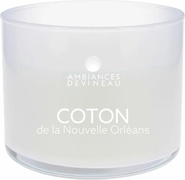 VERRE BODEGA XL GRIS 2 MECHES 29H COTON NOUVELL ORLEANS AD24, lampe berger, tuincentrumoutlet.com