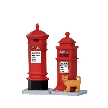 Victorian mailboxes s2, Lemax Europe, tuincentrumoutlet